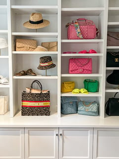 View Shoe Shelves, Professional Organizer, Closet Organization, Hats, Handbags - Molly Heartfield, Boston, MA