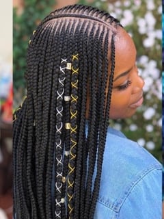 View Women's Hair, Hairstyles, Braids (African American) - Sharkari Jones, Inkster, MI