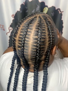 View Hair Extensions, Braids (African American), Weave, Hair Texture, Black, Hair Color, Hairstyle, Women's Hair, Protective Styles (Hair) - Kianna Jones, Statesboro, GA