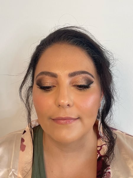 Image of  Technique, Makeup, Bridal, Look, Glam Makeup, Evening