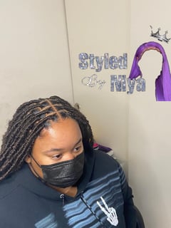 View Locs, Hairstyle, Women's Hair, Weave, Protective Styles (Hair) - Aniyah Perry, Saint Louis, MO
