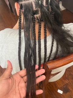 View Hair Texture, 3B, 3C, 4A, 3A, 4B, 4C, 2C, 2A, 2B, Hair Restoration, Braids (African American), Women's Hair, Hairstyles - JaKeyla Dobbins, Atlanta, GA