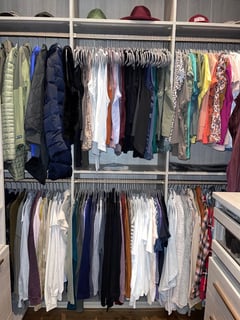View Professional Organizer, Closet Organization, Hanging Clothes, Folded Clothes, Hats - Alana Frost, San Diego, CA