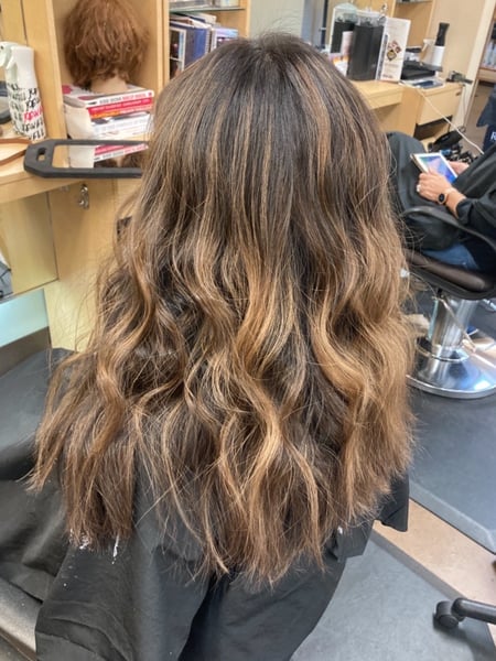 Image of  Women's Hair, Balayage, Hair Color, Blowout