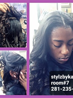 View Long Hair (Mid Back Length), Weave, Women's Hair, Hair Extensions, Hairstyle, Hair Length - Kayla Parker, Pearland, TX