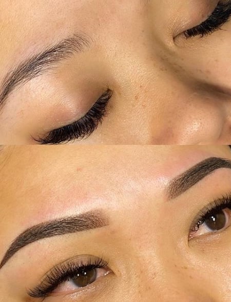 Image of  Brows, Arched, Brow Shaping, Microblading, Ombré