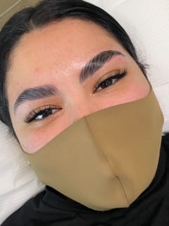 View Brow Lamination, Brows, Brow Tinting, Brow Technique, Wax & Tweeze, Rounded, Brow Shaping, Arched - Stephanie Garcia, Fontana, CA