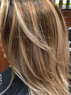View Women's Hair, Blonde, Hair Color, Shoulder Length, Hair Length, Straight, Hairstyles - Justinn , Brentwood, TN