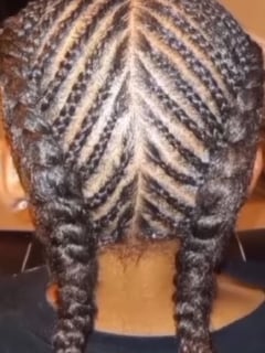 View Women's Hair, Black, Hair Color, Medium Length, Hair Length, Braids (African American), Hairstyles - Lanae Hartley, Macon, GA