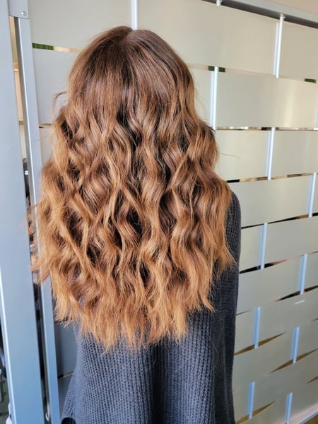 Image of  Women's Hair, Beachy Waves, Hairstyles, Long, Hair Length