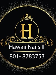 View Nail Length, Nails, Medium, Long, Short, XXL, XL, Nail Style, Nail Art, Ombré, Stickers, 3D, Hand Painted, Stamps, Nail Jewels, French Manicure, Paraffin Treatment, Treatment, Yellow, Nail Color, White, Black, Matte, Glitter, Red, Pastel, Orange, Brown, Clear, Gold, Neon, Light Green, Metallic, Glass, Beige, Green, Blue, Purple, Pink, Manicure, Gel, Nail Finish, Acrylic, Dip Powder, Basic Nail Polish, Pedicure, Nail Shape, Squoval, Round, Oval, Stiletto, Square, Almond, Coffin, Ballerina - Hawaii Nails II , Riverton, UT