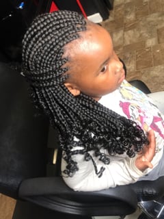 View Kid's Hair, Braiding (African American), Hairstyle, Curls - Sunday Ervin, Rock Hill, SC