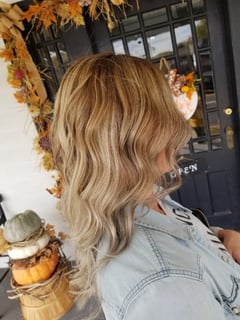 View Haircuts, Women's Hair, Shaved, Curly, Keratin, Permanent Hair Straightening, Blowout, Beachy Waves, Hairstyles, Curly, Foilayage, Hair Color, Highlights - Savannah Parker, Eden, NC