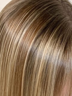View Long Hair (Mid Back Length), Hair Color, Foilayage, Hair Length, Women's Hair - Christina Weixler, Louisville, KY