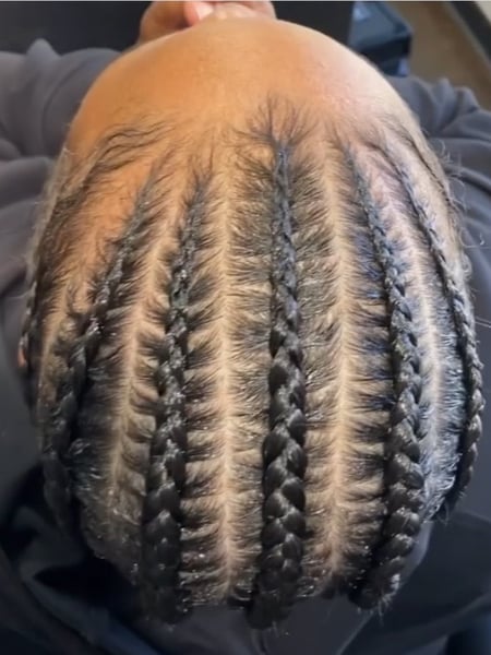 Image of  Hair Texture, 3A, Braids (African American), Women's Hair, Hairstyles