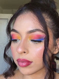 View Colors, Yellow, Red, Orange, Purple, Pink, Blue, Look, Glam Makeup, Fair, Skin Tone, Olive, Makeup - Diana Perez, New York, NY