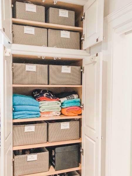 Image of  Professional Organizer, Closet Organization, Folded Clothes, Linens