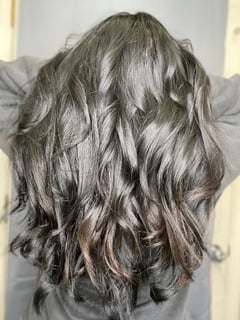 View Layered, Haircuts, Women's Hair, Beachy Waves, Hairstyles, Brunette, Hair Color, Hair Extensions - Thelma Rose, Vallejo, CA