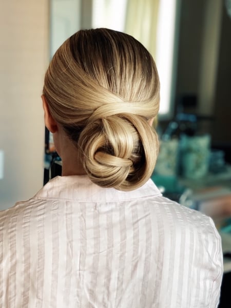 Image of  Women's Hair, Updo, Hairstyles, Vintage, Blowout