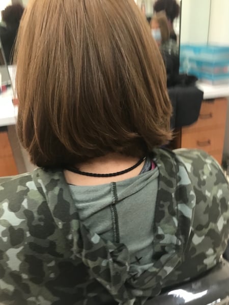 Image of  Women's Hair, Bob, Haircuts, Permanent Hair Straightening, Keratin