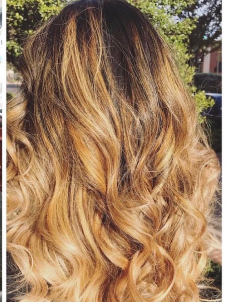 Image of  Haircuts, Balayage, Blowout, Permanent Hair Straightening, Keratin, Hairstyles, Beachy Waves, Curly, Women's Hair, Hair Color, Layered, Bridal, Hair Extensions, Weave, Men's Hair, Haircut, Hair Restoration, Natural, High Fade, Hairstyles, Blowout, Medium Fade, Shoulder Length Hair, Long Hair, Clip-In, Tape-In , Sew-In , Scalp Treatment, Hair Treatment/Restoration, Beard Trimming