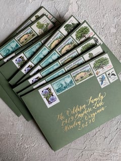 View Envelope Addressing, Calligraphy, Calligraphy Service, Wedding Stationary - Maddy Kelly, Charleston, SC