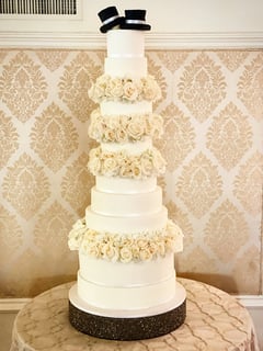 View Cakes, Occasion, Wedding Cake - Kristyne Kounas, Ronkonkoma, NY