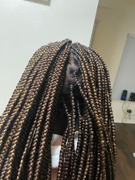 Image of  Boho Chic Braid, Hairstyles, Women's Hair, Braids (African American), Protective, Weave