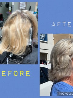 View Women's Hair, Silver, Hair Color, Blonde - Sheila Braun, Sierra Vista, AZ