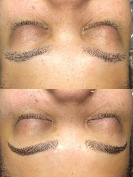 Image of  Brows, Rounded, Brow Shaping, Microblading