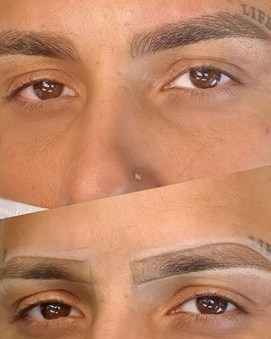 Image of  Brows, Straight, Brow Shaping, Microblading