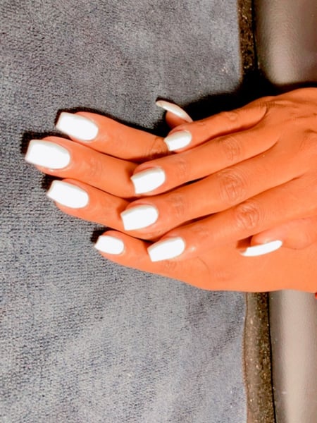 Image of  White, Nail Color, Nails, Manicure