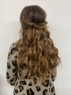 View Long, Hair Length, Women's Hair, Layered, Haircuts, Balayage, Hair Color, Brunette, Bridal, Hairstyles, Hair Extensions - Olivia Melsh, Carlsbad, CA