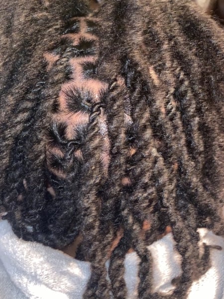 Image of  Women's Hair, Locs, Hairstyles, Natural, 4A, Hair Texture