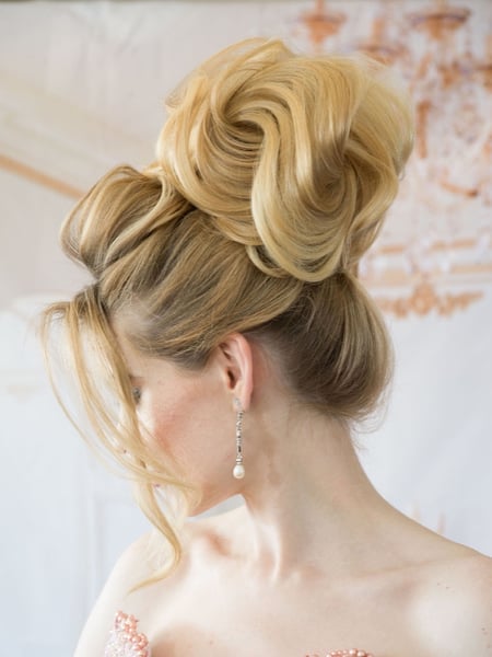 Image of  Women's Hair, Boho Chic Braid, Hairstyles, Bridal, Protective, Updo