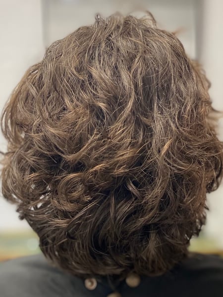 Image of  Shoulder Length Hair, Haircut, Men's Hair