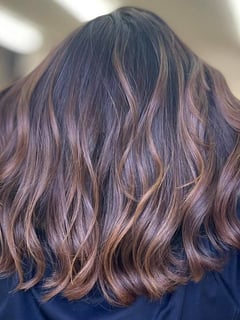 View Color Correction, Fashion Color, Foilayage, Brunette, Hair Color, Balayage, Women's Hair - brittany southern, Stockton, CA