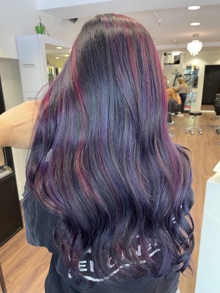 Image of  Women's Hair, Hair Color, Fashion Color, Balayage